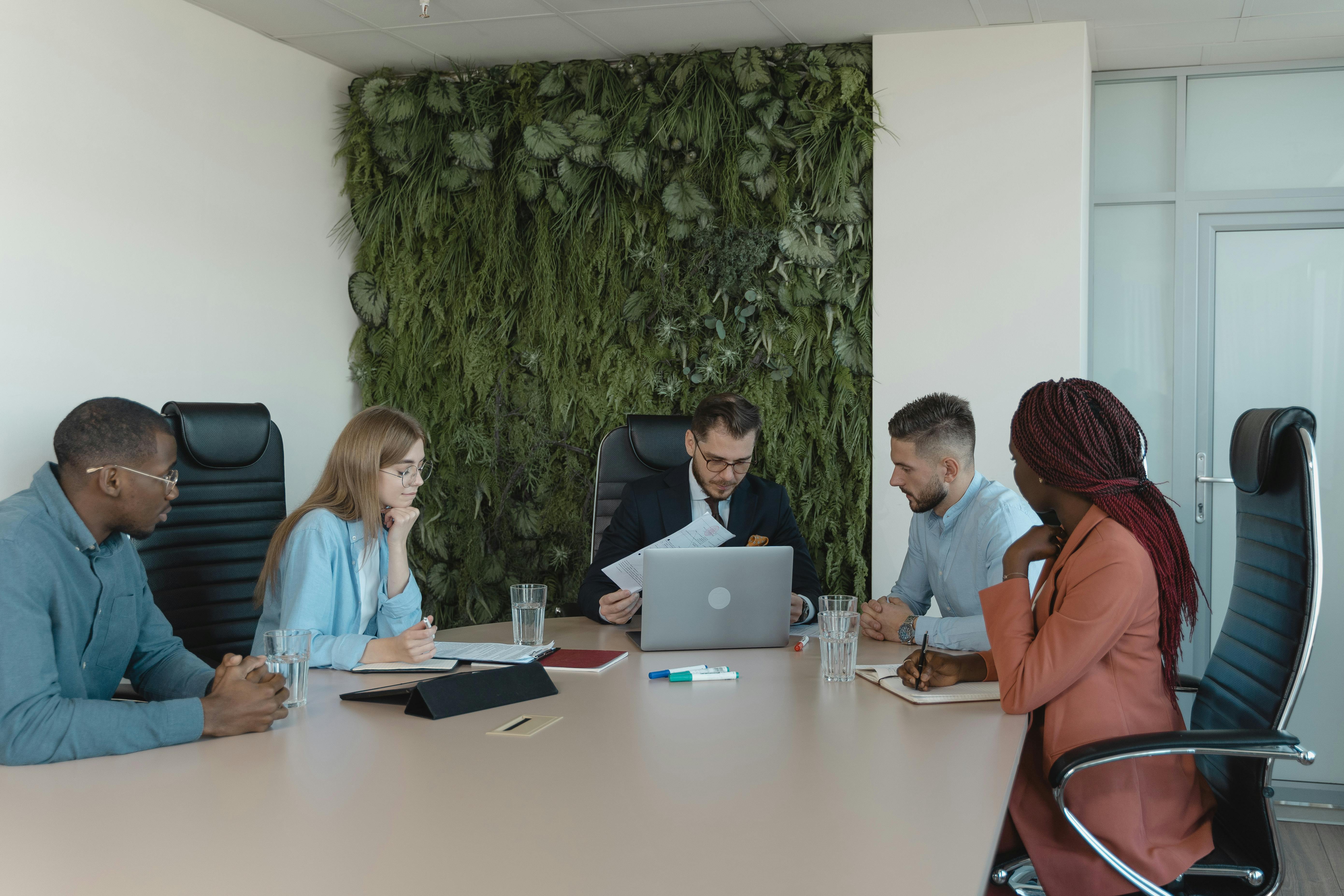 Business advice conversation